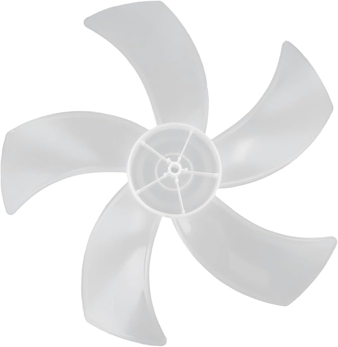 16 Inch Fan Blade Replacement, 375mm AS Plastic Low Noise High by Unknown
