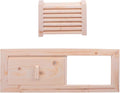 Veemoon Air Ventilation Panel Sauna Vent Panel 1 Set Steam Room Vent Adjustable by Veemoon
