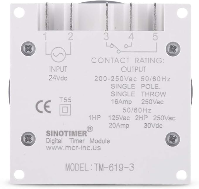 TM619 Timer Switch Digital LCD Power Timer Switch Weekly Programmable Thinner - Image 3