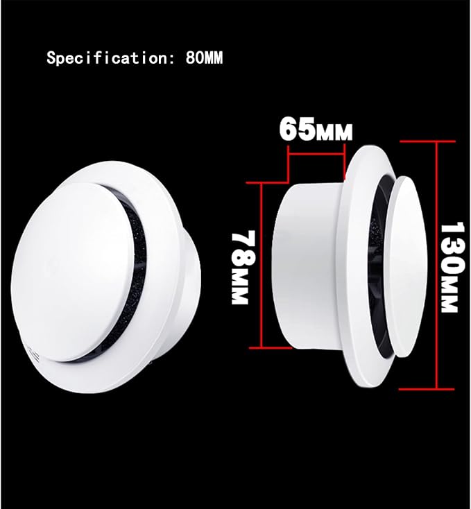 The New Press Type Three Adjustable New Air System Outlet Exhaust Return Air - Image 2