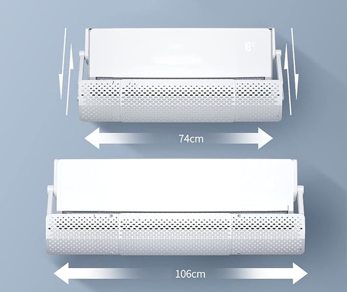 Adjustable Stretch Air Conditioner Deflector Purifying air Windproof - Image 7