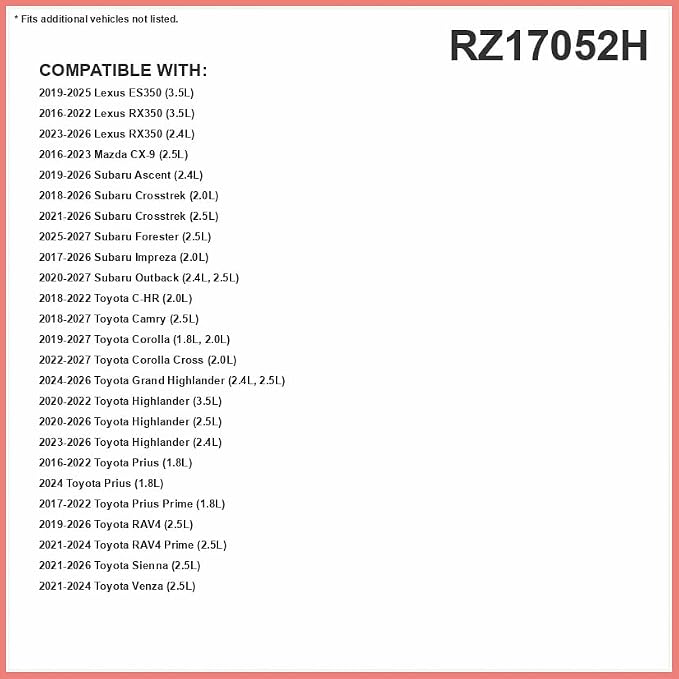 Febreze Odor Control HEPA Cabin Air Filter by PUREFLOW RZ17052H Fits 2019-2026 - Image 2