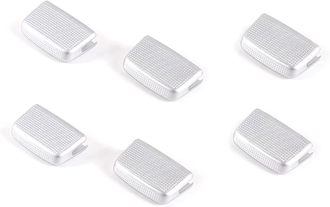 Air Vent Lever Cover Wind Outlet Knob Decoration Trims 6PCS - Image 2