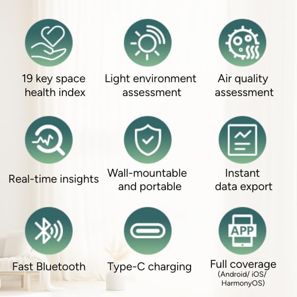 In.Licht Well-PortableWELL‑Certified 19‑in‑1 Light & Indoor Air Quality Monitor - Image 6