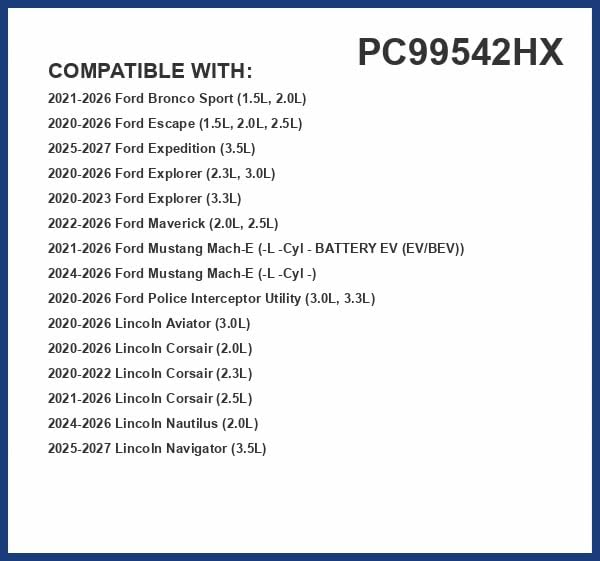 PUREFLOW PC99542HX HEPA Cabin Air Filter | Fits 2020-2026 Ford Explorer 2.3L - Image 3