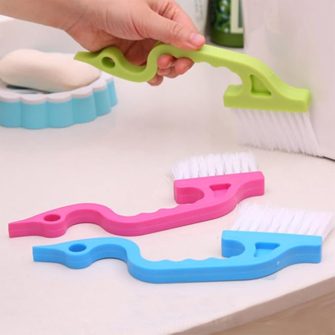 UPKOCH Window Groove Cleaning Brush Set 8pcs Window Gap Scrubber Brushes Dust - Image 8