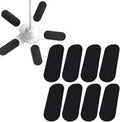 8 Pack Ceiling Fan Filters for Blades, Activated Coconut Carbon Fan Blade Air by Unknown