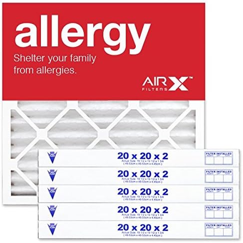 AIRx Filters 20x20x2 Air Furnace Filter MERV 11 Allergy, & Pet Dander, Pleated by AIRXFILTERSWICKEDCLEANAIR