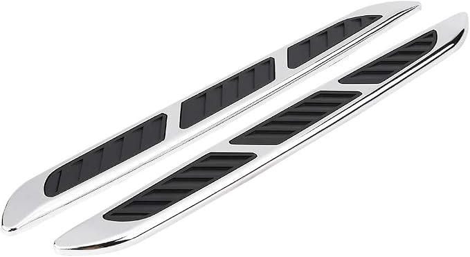 1 Pair Car Hood Vent Air Intake Grille, Car Exterior Hood Side Door Air Flow - Image 9