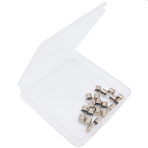 SIXQJZML 10 Pack F5AL Fast-Blow Mini Fuse 5A Max 5 amp 125V Glass Fuses 0.14 x - Image 7