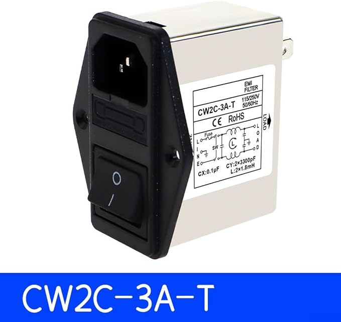 IEC Power Filter, Inlet Power Socket, IEC Socket Power Filter - Image 8