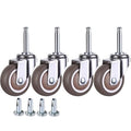2 Inch Rubber Caster Wheel Set of 4 by nerilee