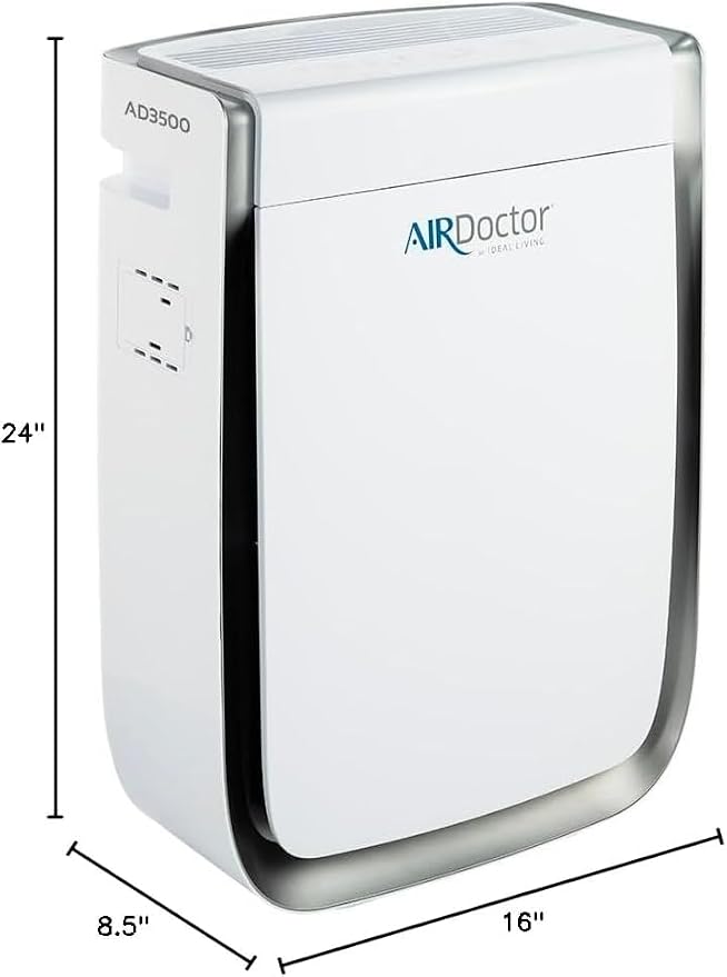 AIRDOCTOR AD3500 Air Purifier for Home and Large Rooms Up to 1260 sq. ft. - Image 3