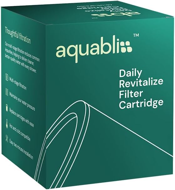 AquaBliss High Output Shower Filter Replacement Cartridge – Reduces Chemicals & - Image 3