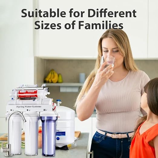 iSpring RCC7AK-UVBN, NSF Certified, 7-Stage Under Sink Reverse Osmosis Water - Image 5