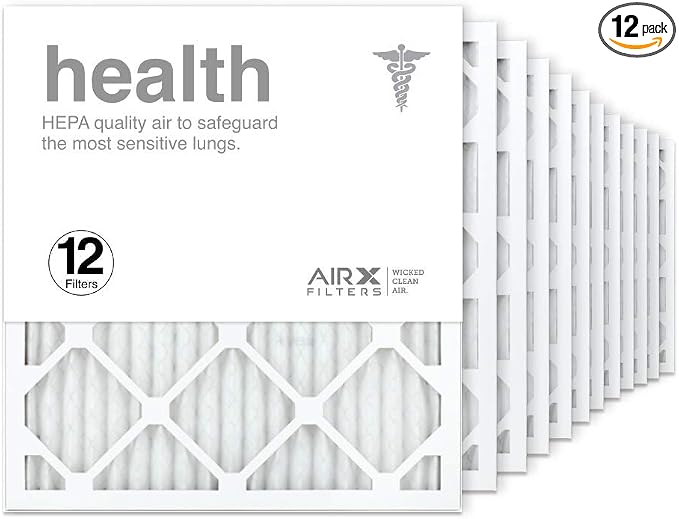 AIRx Filters 18x20x1 Air Filter MERV 13 Pleated HVAC AC Furnace Air Filter by AIRXFILTERSWICKEDCLEANAIR