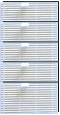 Washable HEPA Filters For Uninell UR3 Robot Vacuum Cleaner, Filter Paper by Lioaeust