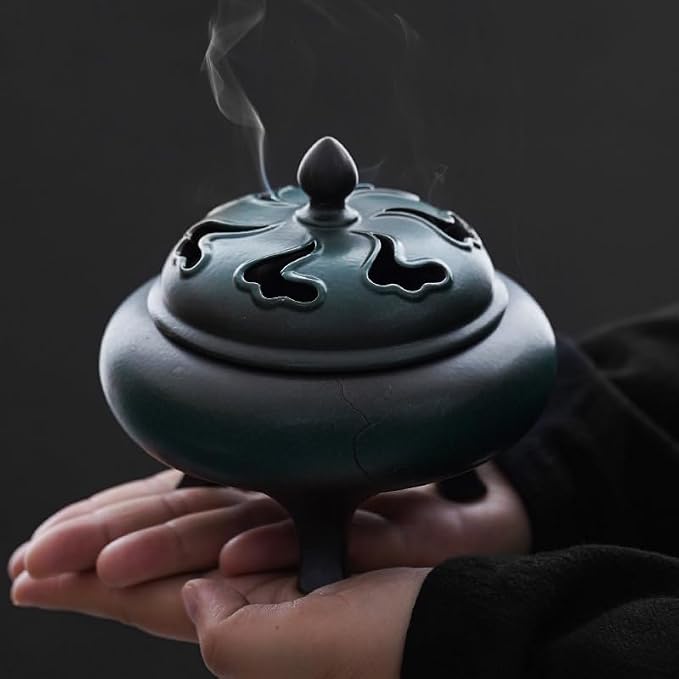 Incense Holder Incense Sticks Ceramic Incense Burner Indoor Zen Point Incense - Image 4