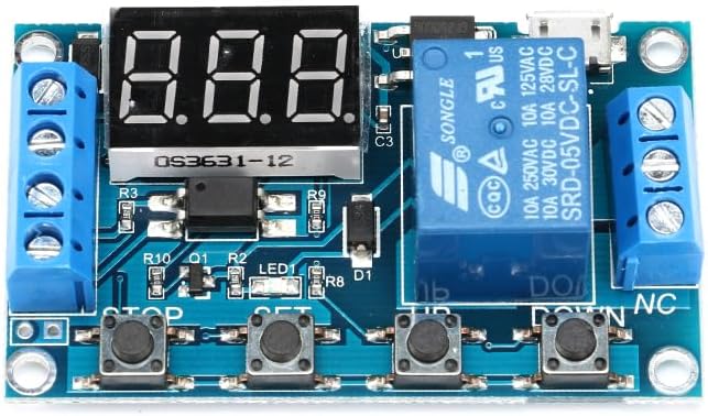 DC 6-30V Timer Delay Triggered Relay Module 1 Channel Way 5V Multifunction - Image 5