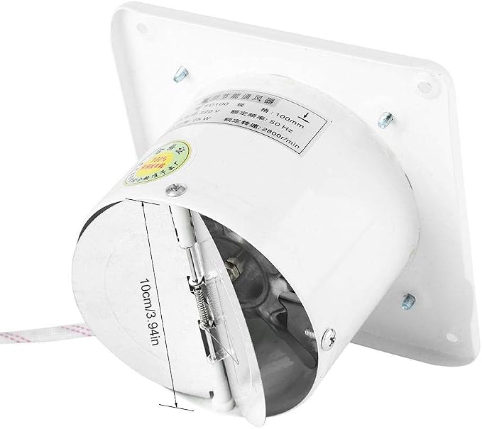 01 25W 220V Bathroom Window Exhaust Fan, Bathroom Exhaust Fan, - Image 9