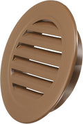 PATIKIL 6" Round Air Vent, Louver Grille Cover Aluminum Alloy Soffit Vent HVAC by PATIKIL
