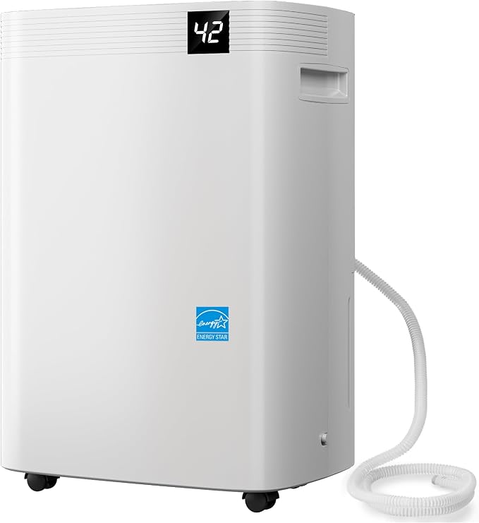 Ludatido 2026 Energy Star 4500 Sq.Ft 75 Pint Dehumidifier by Ludatido