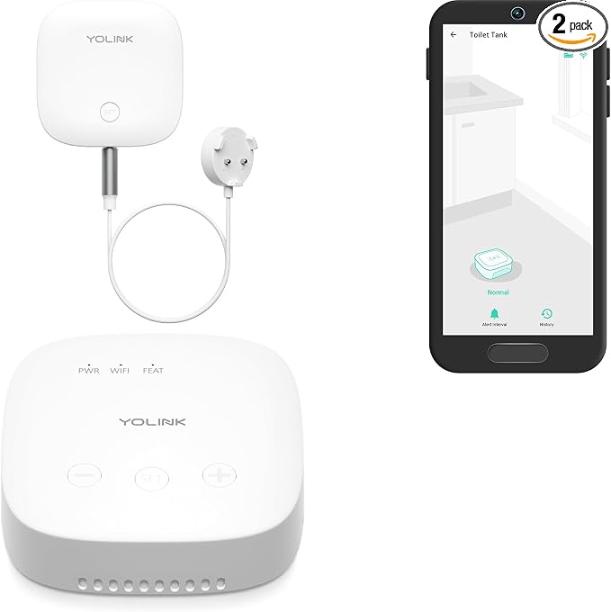 YoLink Water Leak Sensor 3, by YoLink