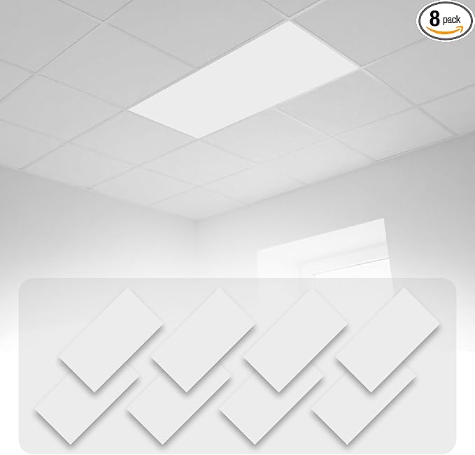 8 Pcs Fluorescent Light Covers by Euphonium