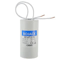 BOJACK Run Capacitor 60 uF 450V AC 60 MFD CBB60 2 Wire 50/60Hz Cylinder Motor by BOJACK