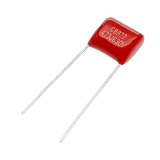 20pcs CBB22 630V 473J 0.047UF 47NF Metallized Polypropylene Film Capacitors by Cermant