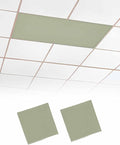 2 Pack Fluorescent Light Cover for Ceiling Lights, Sage Green Magnetic by Unknown
