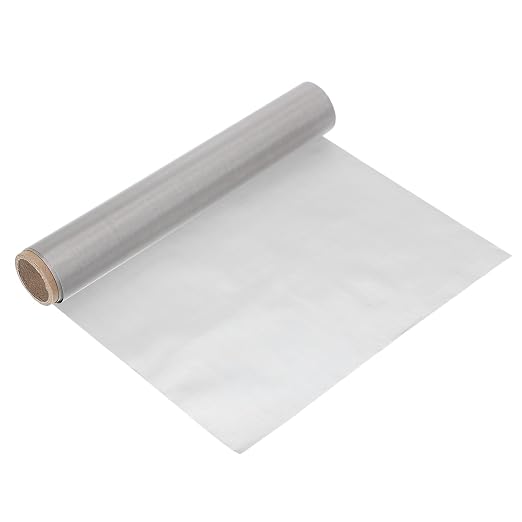 uxcell 500 Mesh 118" x 12" Woven Wire Mesh, 304 Stainless Steel Air Vent Filter by uxcell