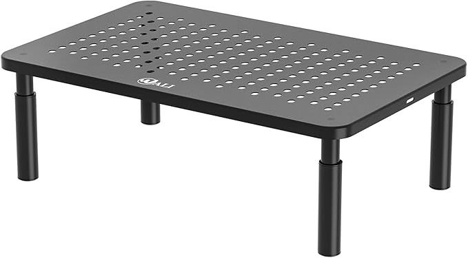 WALI Computer Monitor Stand for Desk, Adjustable Laptop Riser, Desk Monitor by WALI