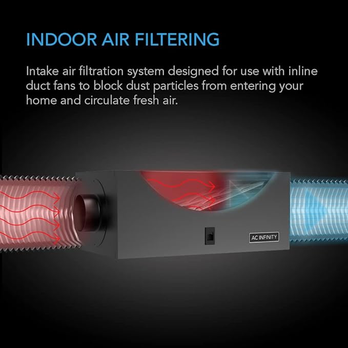AC Infinity Inline Filter Box 10" - Image 2