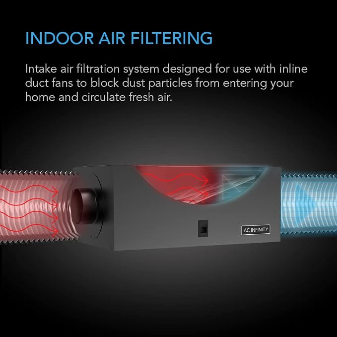 AC Infinity Inline Filter Box 8" - Image 2