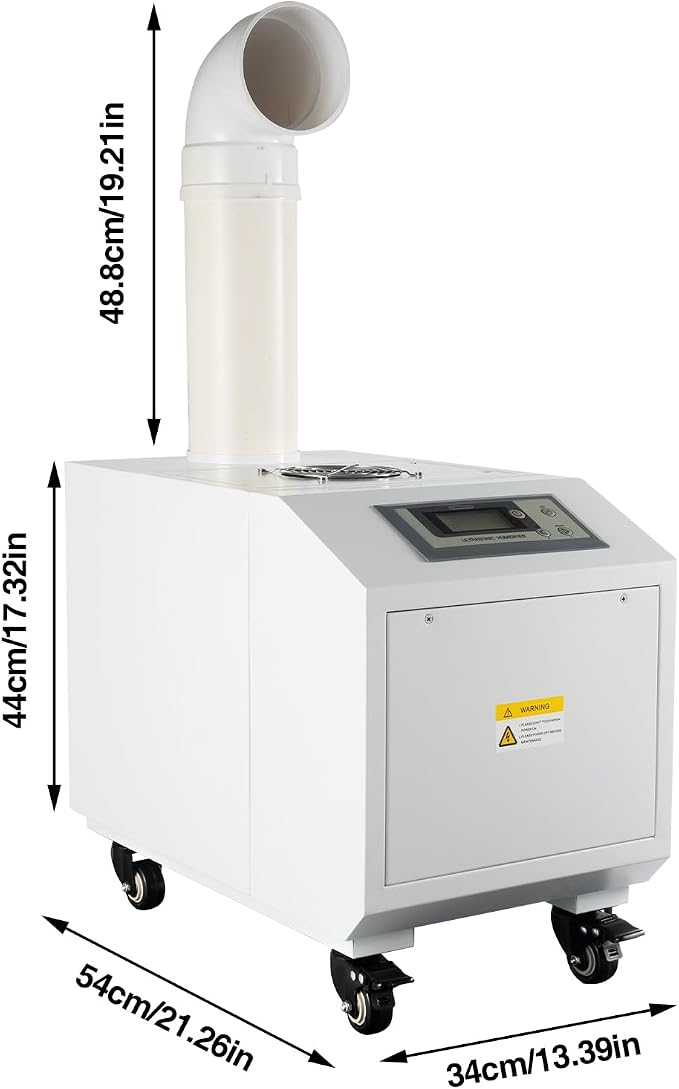 Industrial Ultrasonic Humidifier 3kg/h, Commercial Large Volume Air Humidifier - Image 8