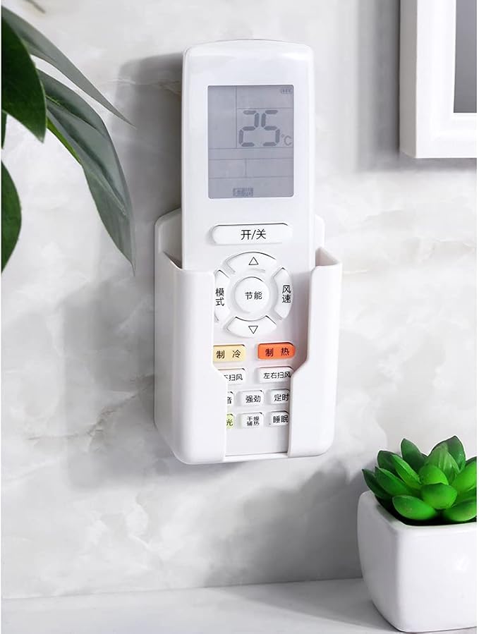 2 Pcs Wall Mount Remote Control Holder, Media Player Controller Holder - Image 6