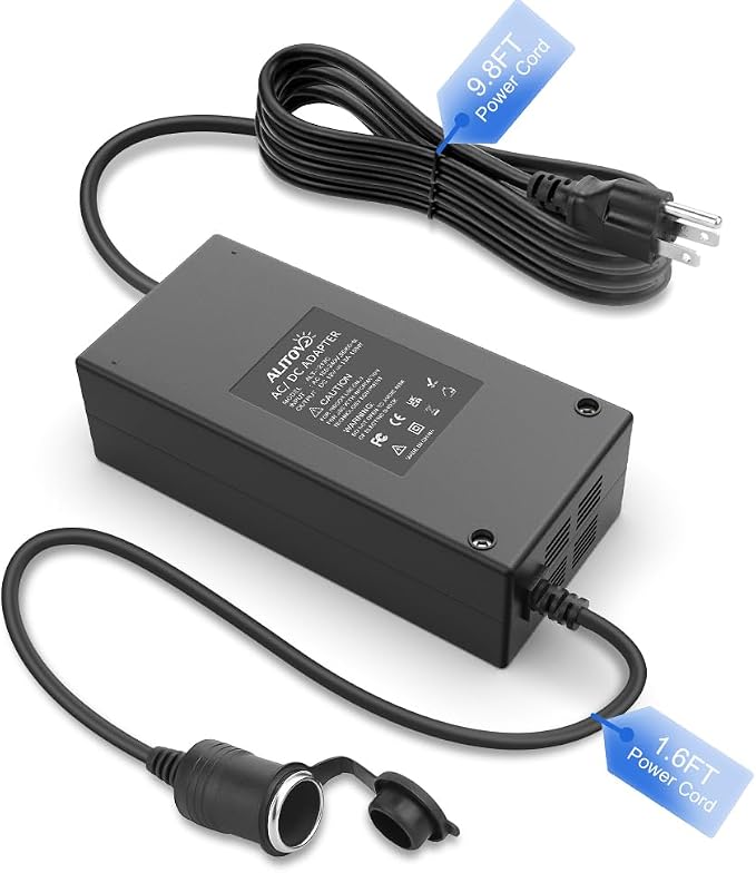 ALITOVE AC to DC Converter 13A 156W 120V 110V to 12V Converter AC to DC Adapter by ALITOVE
