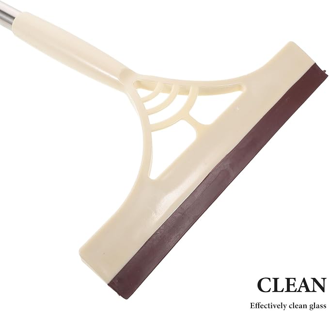 Multifunction Window Squeegee and Floor Wiper, Khaki Glass Cleaner Tool - Image 3