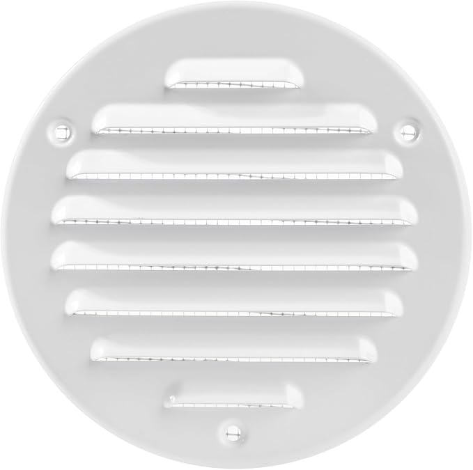 4" Inch Round Ventilation Grille by ECOPROVENT