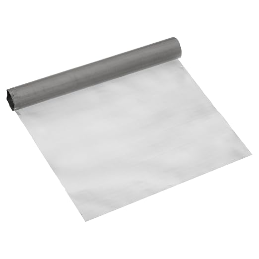 PATIKIL 40" L x 10" W Woven Wire Mesh, 350 Mesh 316L Stainless Steel Air Vent by PATIKIL
