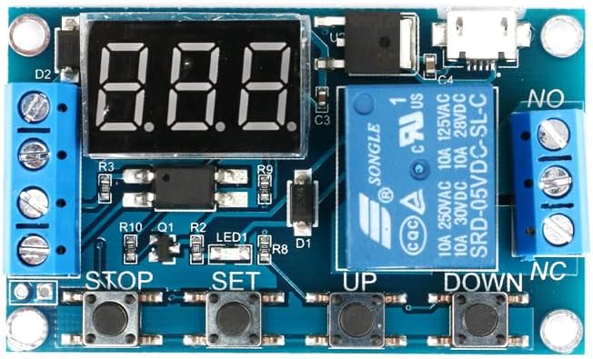 DC 6-30V Timer Delay Triggered Relay Module 1 Channel Way 5V Multifunction - Image 3