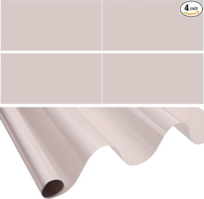 Amylove 4 Pcs Fluorescent Light Covers Classroom Ceiling Panels Light Filters by Amylove