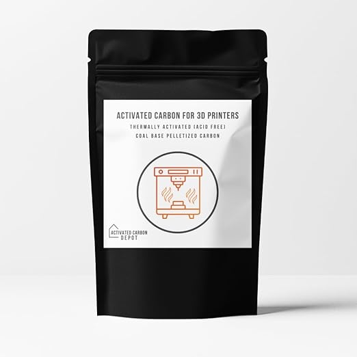 Activated Carbon Pellets for 3D Printers | Charcoal Filter Media by Unknown