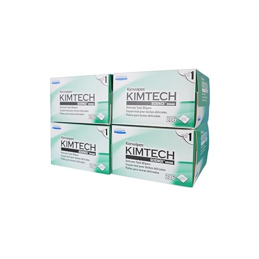 Kimtech Science KimWipes Delicate Task Wipers, 4.4 x 8.4 in., 286 Sheets/Box by iSonic
