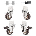 Heavy Duty Casters Set of 4 by Molen