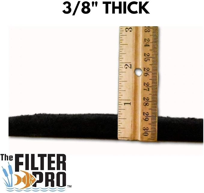 Carbon Fine Filter Media, 3/8" Thick, 2 Pack, Ponds or Water Gardens, Made in - Image 4