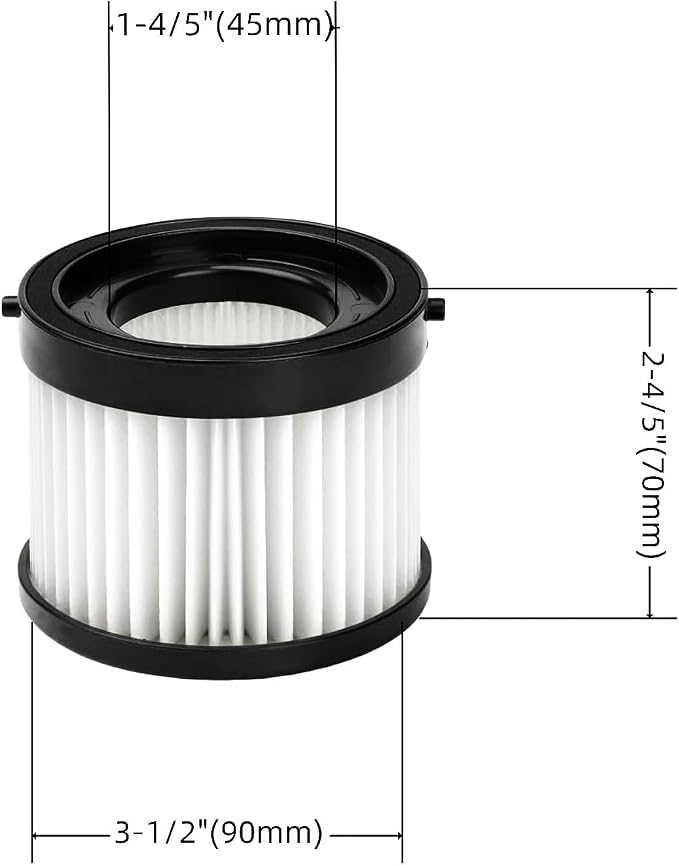 （3-Pack）49-90-0160 Cartridge HEPA Filter Compatible - Image 6