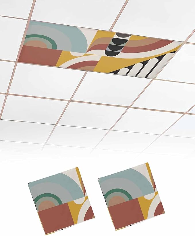 2 Pack Medieval Fluorescent Light Covers by Unknown