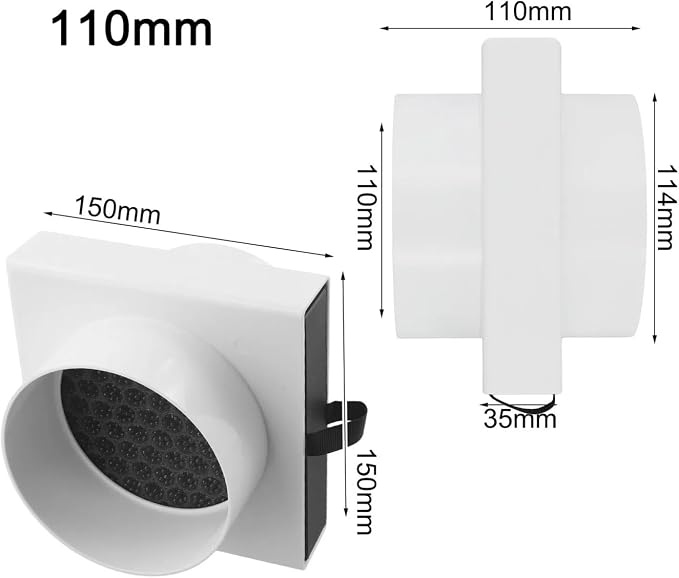 Duct Air Filter Inline Ducting Box Ventilation - Image 7